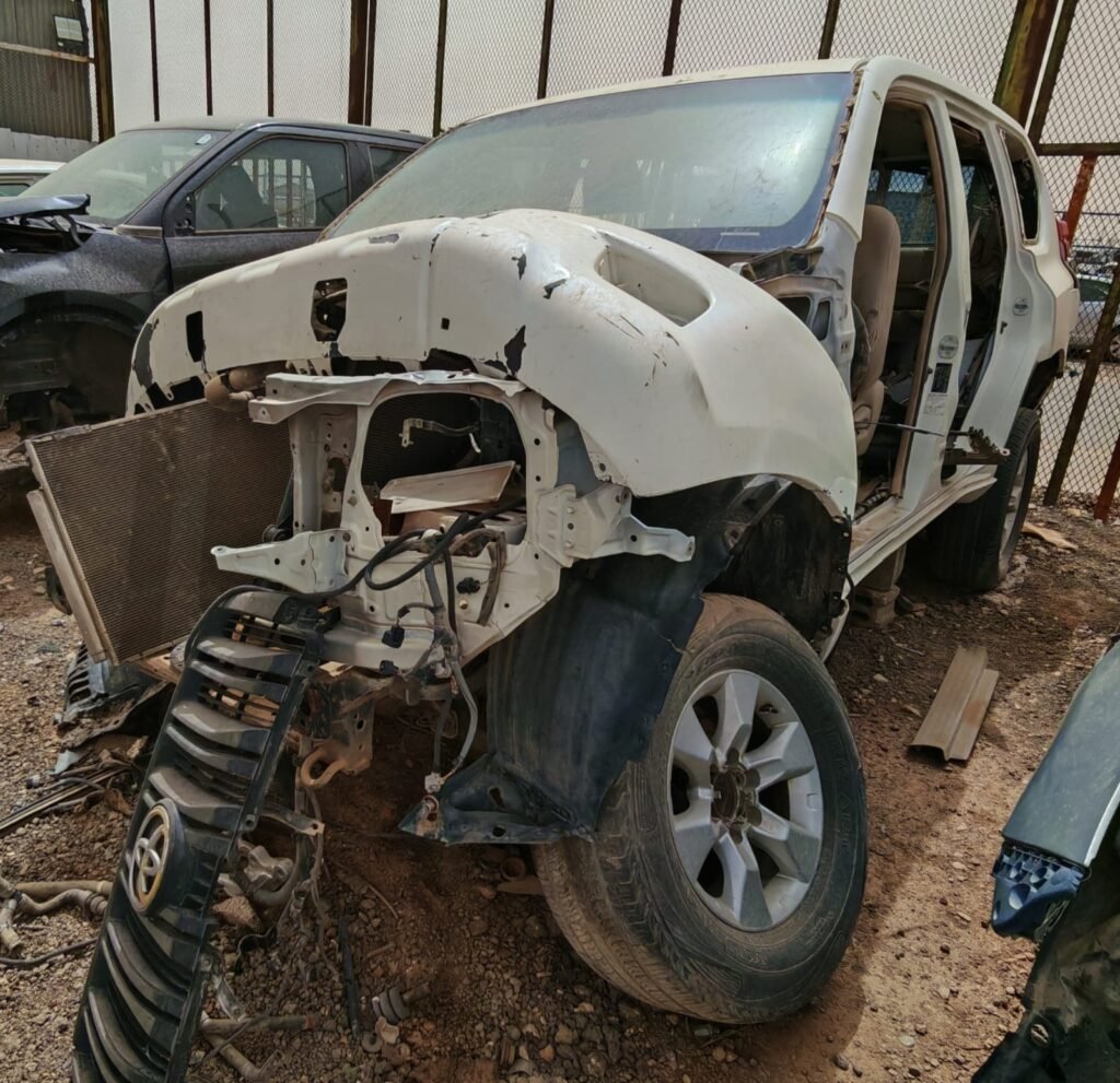 تشليح سيارة برادو الدمام