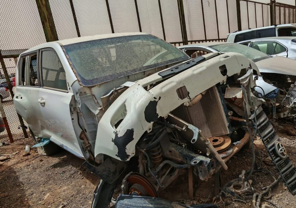 تشليح سيارة برادو الدمام