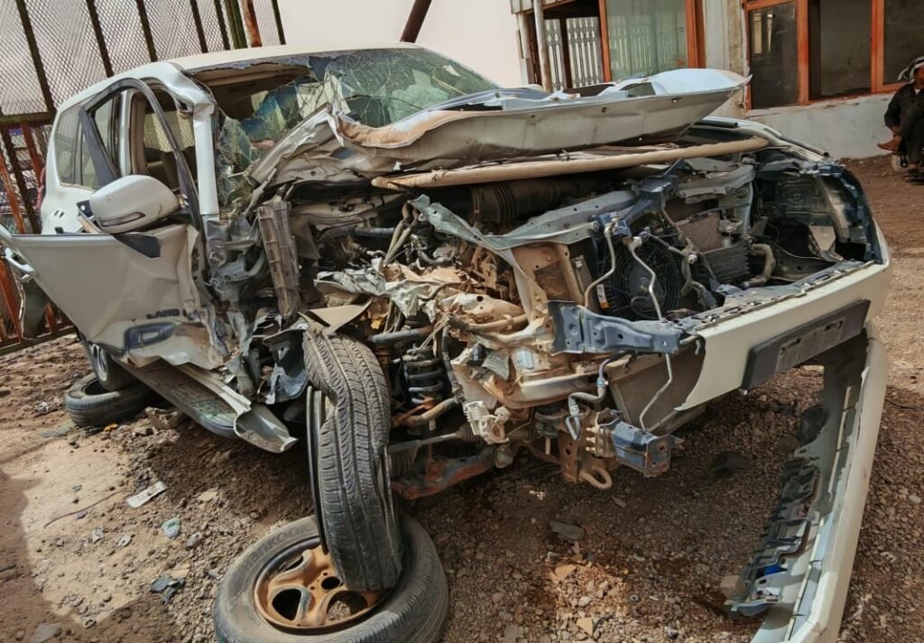 تشليح سيارة برادو الدمام